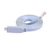Eduuyvee Câble de Configuration de Console USB vers Type C Câble de DéBogage de Routeur SéRie de Type C vers RJ45