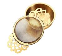 Eduuyvee Infuseur à thé en acier inoxydable avec bac de récupération Easy Clean - Crochet en vrac - Infuseur - Outil de cuisine