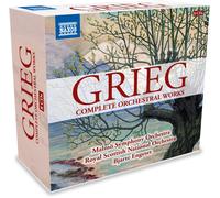 Grieg, E. – Intégrale des œuvres orchestrales – CD – 200e anniversaire