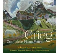 Grieg – Intégrale des œuvres pour piano – CD – Edel
