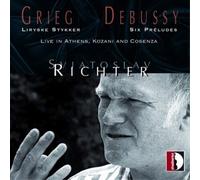 Edvard Grieg Grieg: Liryske Stykker/Debussy: Six Préludes (CD) Album