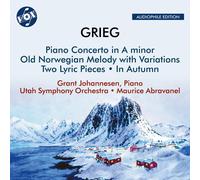 Grant Johannesen – Grieg: Concerto pour piano en la mineur; Deux Pièces lyriques Op.68 – CD – Vox