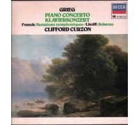 Edvard Grieg, Henry Litolff, César Franck, Clifford Curzon - Piano Concerto / Scherzo / Symphonic Variations