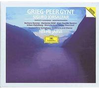 Edvard Grieg – Peer Gynt Op.23 et Sigurd Jorsalfar Op.22 – Deutsche Grammophon