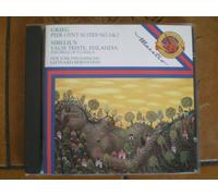 Edvard Grieg Peer Gynt Suite N°1 Op 46 Suite N°2 Op 55 Jean Sibelius Finlandia Op 26 Valse Triste Op 44 Le Cygne De Tuonela Op 22 Avec Thomas Stacy Cor Anglais New York Philharmonic Leonard Bernstein