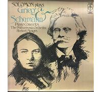 Edvard Grieg / Robert Schumann , Solomon , Philharmonia Orchestra , Herbert Menges - Solomon Plays Grieg and Schumann Piano Concertos [LP]