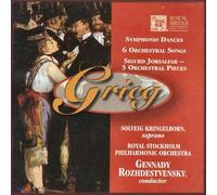 Edvard Grieg: Symphonic Dances: Six Orchestral Songs; Three Orchestral Pieces from 'Sigurd Jorsalfar'