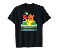 Edvard Munch The Scream Pickleball Pop-Up T-Shirt