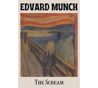 EDVARD MUNCH - THE SCREAM / Stackable Decorative Book for Coffee Tables and Bookshelves / Interior Design and Home Décor.