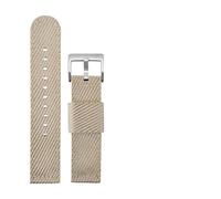 EDVTK35 Bracelet de montre en toile souple 18mm 20mm 22mm 24mm Compatible avec Timex n ° 5 bracelet en nylon solaire montre bracelet en toile Double couche(Color 03 SK,20mm)