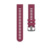 EDVTK35 Bracelet en silicone de sport style officiel à dégagement rapide 20 mm compatible avec le bracelet montre Garmin Forerunner 55 158 245 245M 645(Purple,For Forerunner 645)