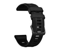 EDVTK35 Bracelet en silicone sport bicolore compatible avec Garmin Forerunner 965 955 Solar 945 935 745 22 mm Bracelet de rechange for bracelet de montre(Black,For Forerunner 935)