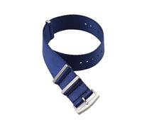 EDVTK35 Ceinture De Sécurité Bracelet De Montre En Nylon 20mm 22mm For Bracelet De Montre Décontracté Bracelet De Montre De Sport Remplacer(Blue,20mm)