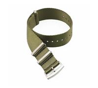 EDVTK35 Ceinture De Sécurité Bracelet De Montre En Nylon 20mm 22mm For Bracelet De Montre Décontracté Bracelet De Montre De Sport Remplacer(Army Green,22mm)