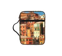 EdWal Belle trousse de toilette avec poignée robuste imprimée en Italie pour la Bible, petite pochette à outils pour livres