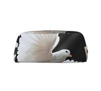 EdWal Grande trousse à crayons avec imprimé colombe volante pour bureau, école, maquillage, Doré, One Size, Trousse de toilette