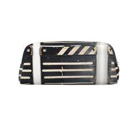 EdWal Grande trousse à crayons classique avec imprimé de film noir pour bureau, école, maquillage, doré, Taille unique, Trousse de toilette