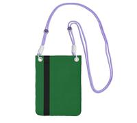 EdWal Sac à bandoulière imprimé drapeau du sultanat de Delhi pour femme, mini porte-monnaie pour téléphone, joli portefeuille pour téléphone, cadeau de randonnée, voyage, violet, Taille unique