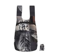 EdWal Sac à dos pliable léger et souple avec motif de chat - Motif tigre - Pour le travail et la salle de sport