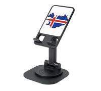EdWal Support de téléphone pliable réglable et rotatif à 360° pour bureau, essentiel de voyage