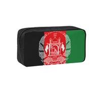 EdWal Trousse à crayons de grande capacité avec fermeture éclair - Motif drapeau de l'Afghanistan