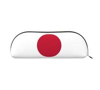 EdWal Trousse de maquillage avec imprimé drapeau japonais, trousse à crayons, trousse élégante pour femme, trousse de maquillage de voyage, doré, Taille unique, Trousse de toilette