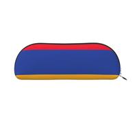 EdWal Trousse de maquillage élégante avec imprimé drapeau arménien pour femme, Argenté, One Size, Trousse de toilette