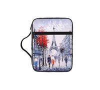 EdWal Trousse de toilette avec poignée robuste et motif Tour Eiffel de Paris City Tree Eiffel pour livres