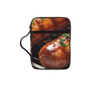 EdWal Trousse de toilette avec poignée robuste pour livres Motif imprimé Fast Food