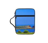 EdWal Trousse de toilette avec poignée robuste pour ranger vos livres, etc. Motif parcours de golf