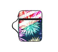 EdWal Trousse de toilette patriotique du 4 juillet avec motif drapeau américain avec poignée robuste pour ranger des livres, des outils