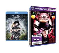Edward aux mains d'argent [Édition 25ème Anniversaire] & Charlie et la chocolaterie [Warner Ultimate (Blu-Ray)]