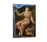 Edward Coley Burne Jones Peinture classique Poster sur toile Motif Terre mère Idée photo à suspendre 50 x 75 cm
