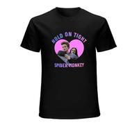 Edward Cullen T-Shirt Cotton Man Hold on Tight Twilight Saga Robert Pattinson T-Shirts Vintage Tee Shirt Unisex Mens Man Black S