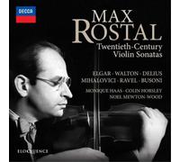 Edward Elgar Max Postal: Twentieth-century Violin Sonatas (CD) Album