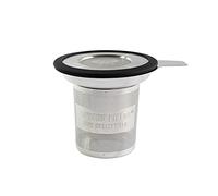 Edward Fields Tea ® - Infuseur à thé en acier inoxydable avec couvercle pour thé en vrac. Filtre passoire à thé avec poignée pour infusions en vrac. Infuseur à thé pour tasse.