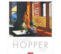 Edward Hopper Kalender 2027: Selten gezeigte Werke und bekannte Ikonen des beliebten amerikanischen Künstlers in einem großen Wandkalender. Kunst-Kalender Großformat 46 x 55 cm