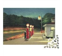 Edward Hopper Puzzle 1000 Pièces - Idée Cadeau Anti Stress Unique Et Originale - Jeu Adulte Casse Tête Classique - Jouet Enfant Educatif Et Ludique 1000pcs