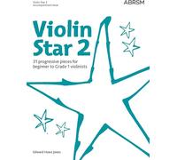 Edward huws jones : violin star 2 - accompaniment book - violon & piano