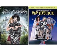 Edward Scissorhands & Beetlejuice Johnny Depp Tim Burton Fantasy Action set