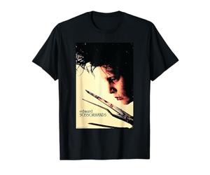 Edward Scissorhands Official 1990 Tim Burton Movie Poster T-Shirt