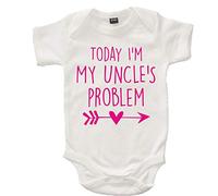Edward Sinclair Barboteuse pour bébé Inscription Today I'm My Uncle's Problem - - 2 mois