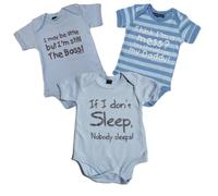 Edward Sinclair Lot de 3 bodies bébé garçon toutes tailles 0-6 mois