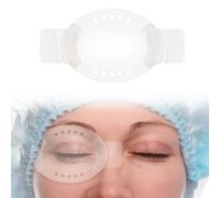EDWERD Protection des yeux transparente - Couverture de récupération chirurgicale de la cataracte - Patch ventilé avec bande fixe pour la récupération post-opératoire oculaire (C, 1 pièce)