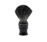 Edwin Jagger 1EJ336SYN Blaireau de Rasage Classique Noir en Fibres synthétiques végétaliennes écologiques pour crème ou Savon de Rasage pour Hommes et Femmes (Imitation ébène)