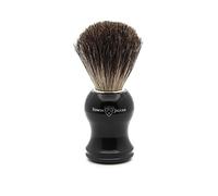 Edwin Jagger Blaireau Pure Badger Ébène Noir