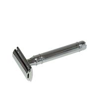 Edwin Jagger Chromé Détail Lined Double Edge Safety Razor De89l-Bl