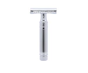 Edwin Jagger DES89LBLAMZ Rasoir de Sûreté à Double Tranchant Gris