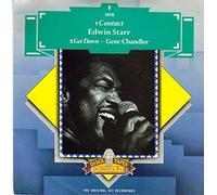 EDWIN STARR/GENE CHANDLER - CONTACT/GET DOWN 7 INCH (7" VINYL 45) UK OLD GOLD 1985