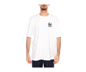 Edwin - Sunset On Fuji San T-Shirt - Homme - Tops - Blanc - Taille: S
